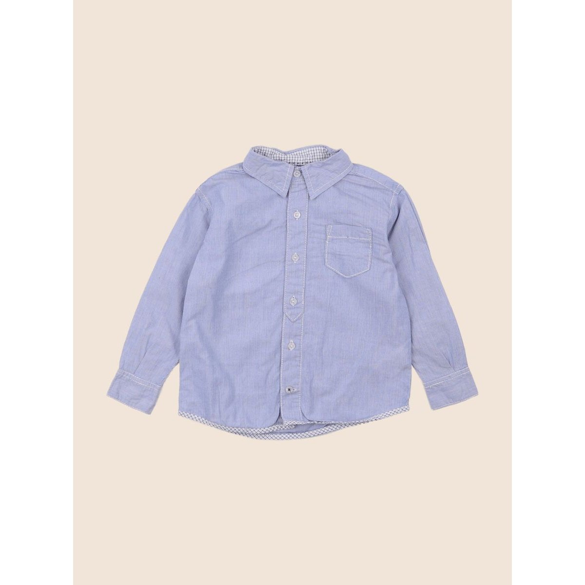 Chemise - Très bon état bleu, OKAIDI