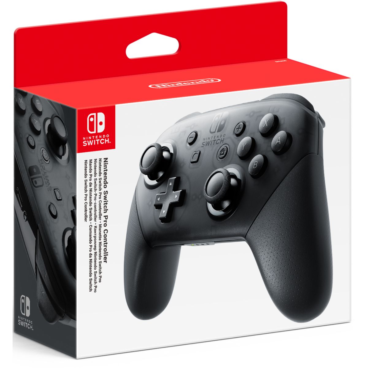 Manette Manette Pro Switch couleur unique, NINTENDO