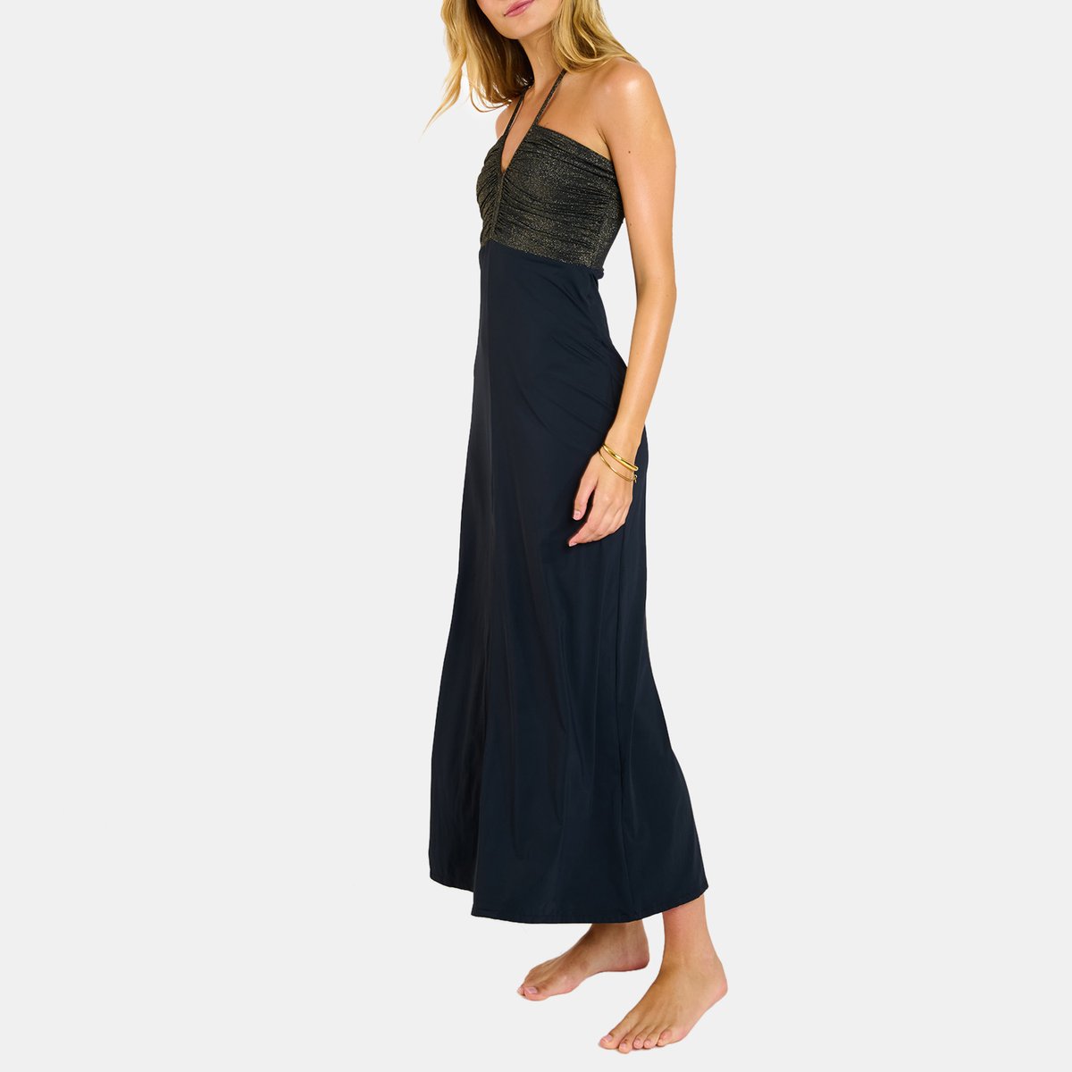 Tunique beachwear Oryia - MAHIRA noir, BANANA MOON