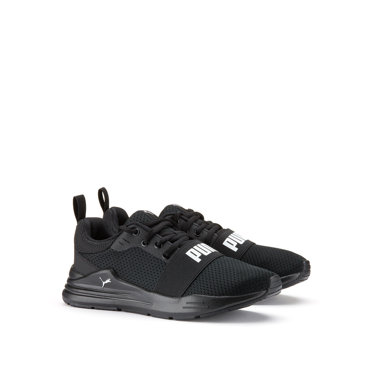 Kids anzarun trainers black Puma La Redoute