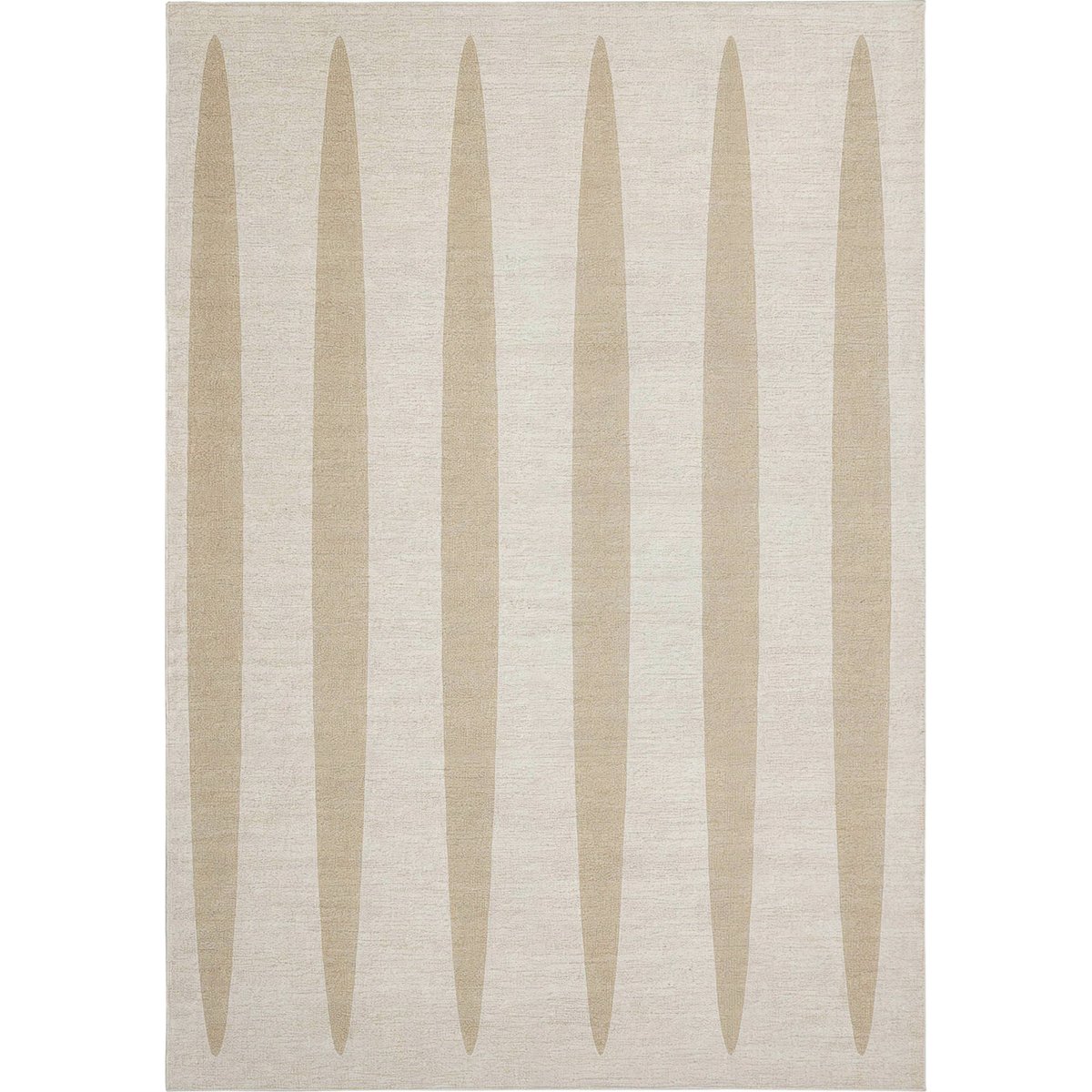 Tapis contemporain viscose collection VACIO beige et vert, RECOLLECTION