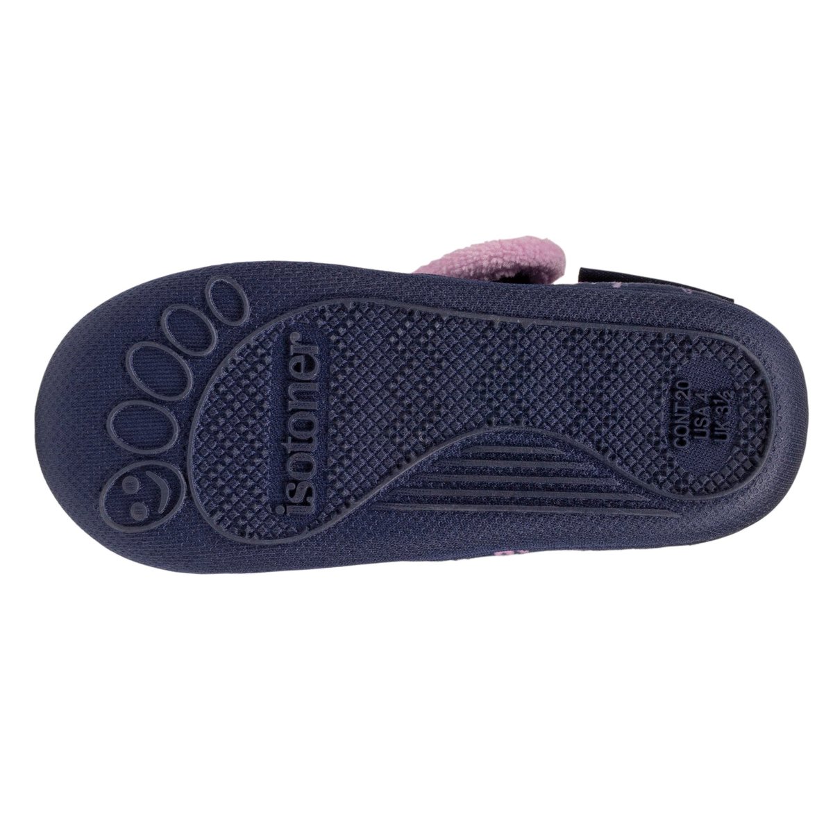 Chaussons Bottillons bleu, ISOTONER