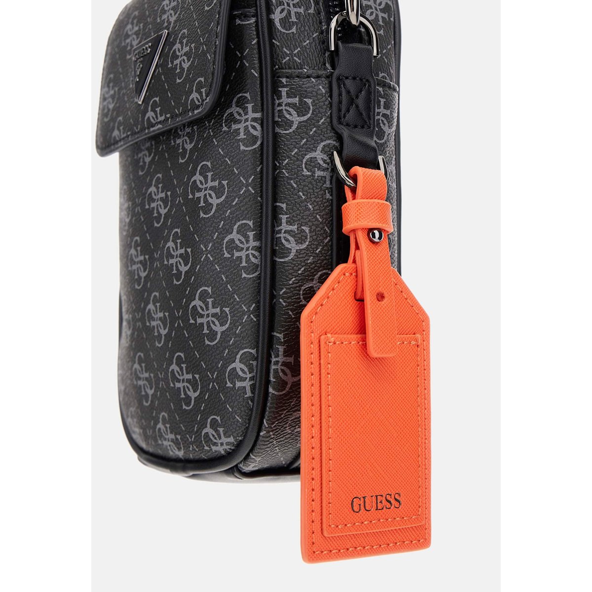 Mini Sac À Bandoulière Milano Logo 4G noir, GUESS