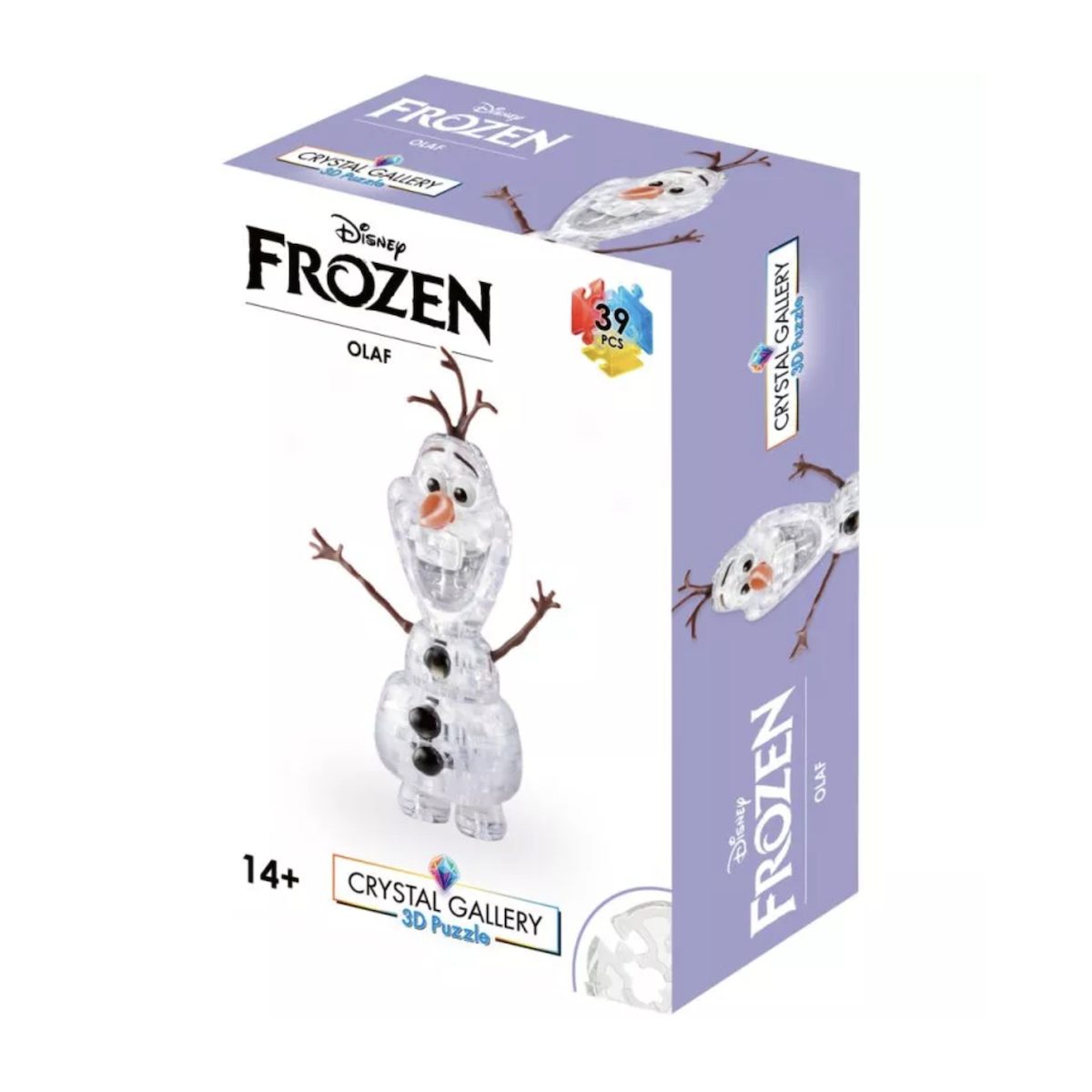 Puzzle 3D - 39 pieces - olaf disney couleur unique, GIGAMIC
