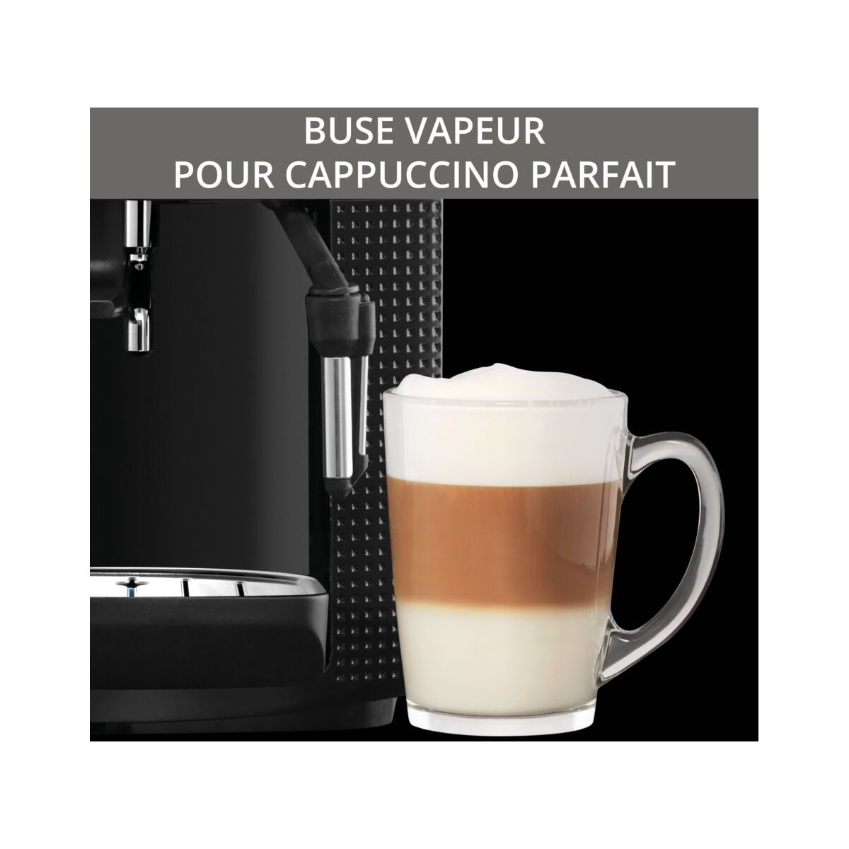 Expresso Broyeur YY5569FD couleur unique, KRUPS