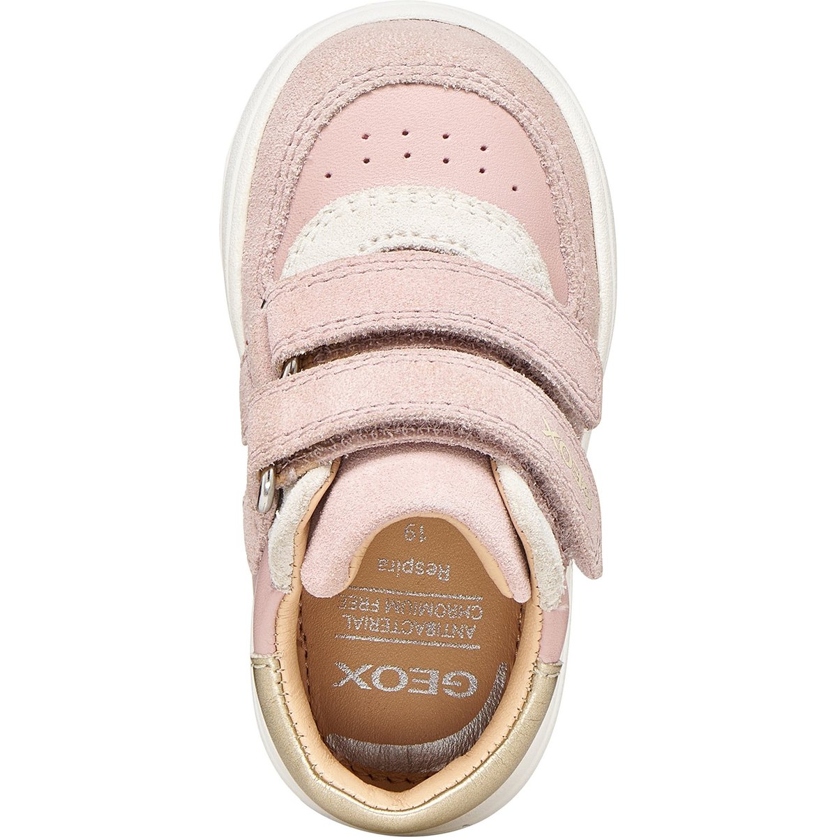 Premiers Pas B BIGLIA rose/or clair, GEOX