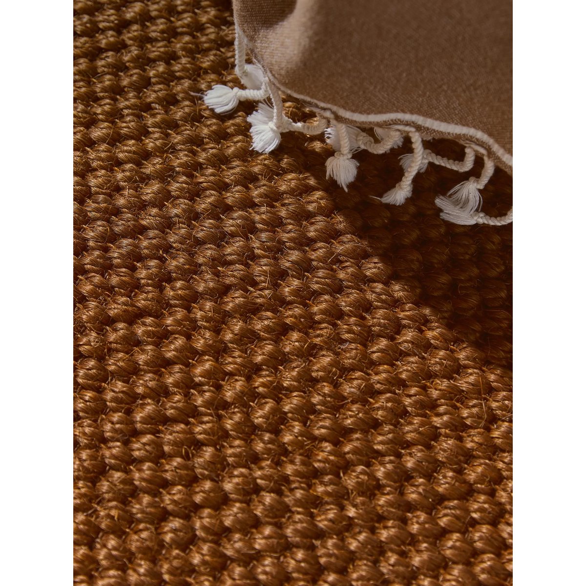 Tapis sisal GRETA marron clair, BENUTA