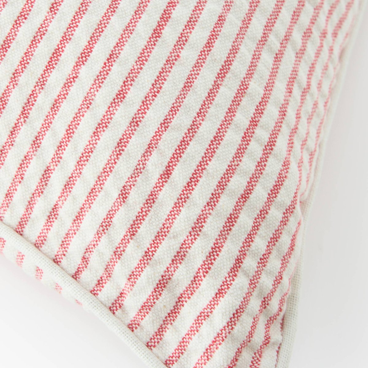 Coussin carré seersucker, 45x45cm, 100% coton flots, MONOPRIX