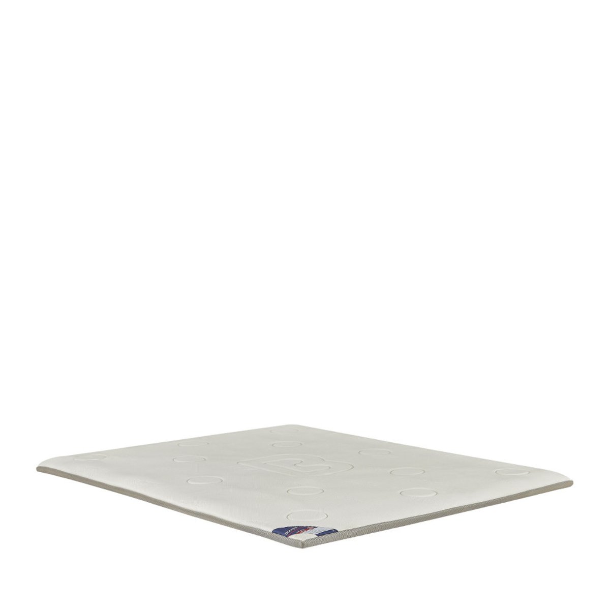 Surmatelas à mémoire de forme 5 cm, accueil enveloppant- MEMO 5 couleur unique, BULTEX