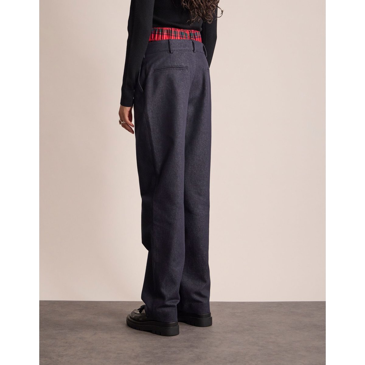 Pantalon Thelma bleu, INES DE LA FRESSANGE PARIS