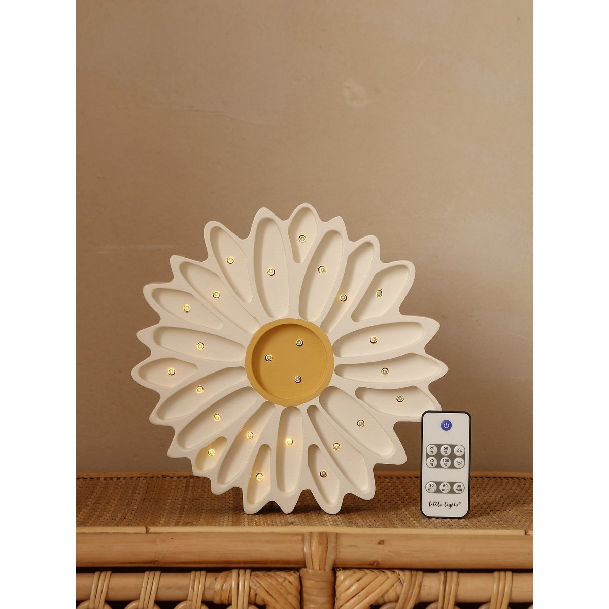 Lampe Veilleuse Marguerite blanc, LITTLE LIGHTS