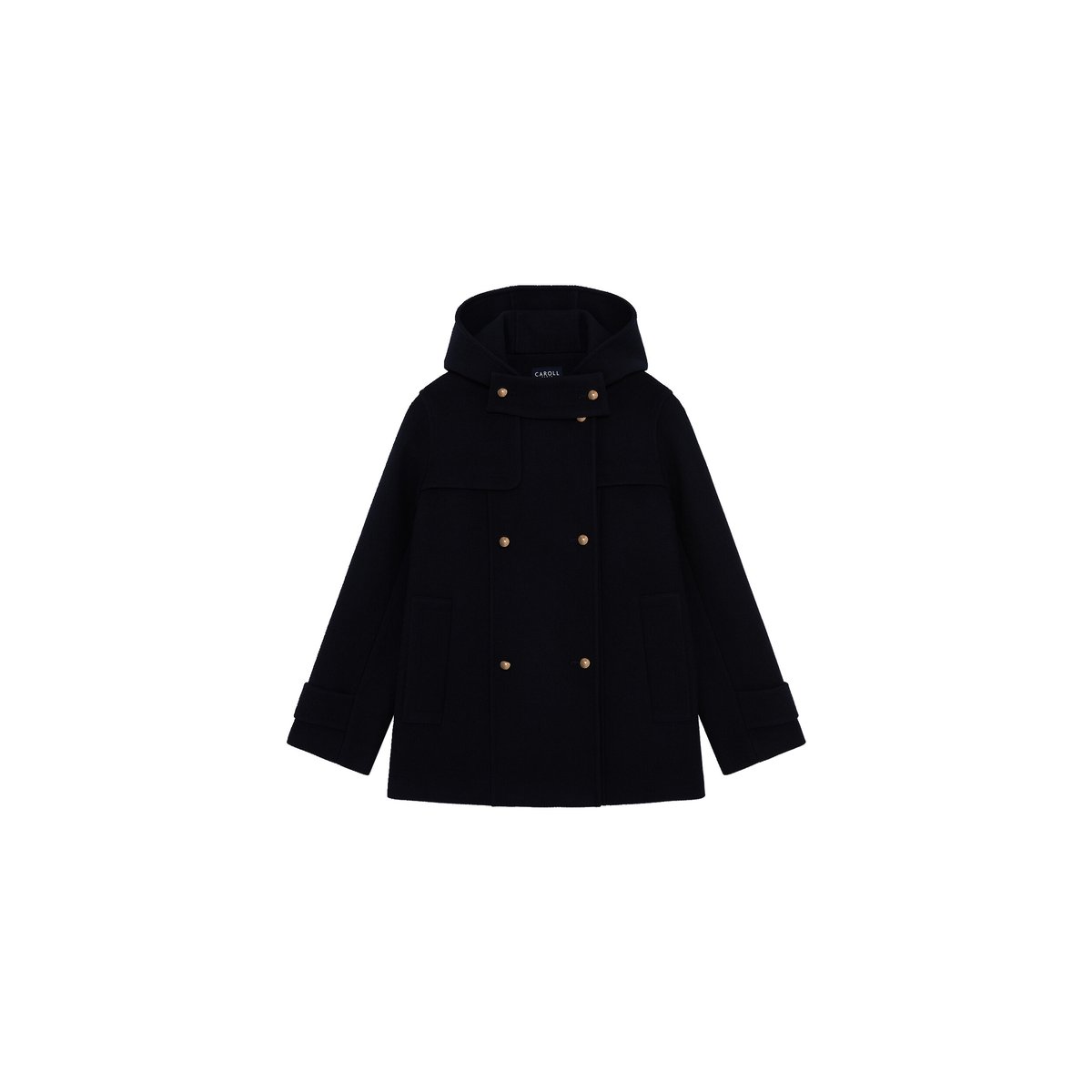 Manteau droit casual GCORTO bleu marine, CAROLL