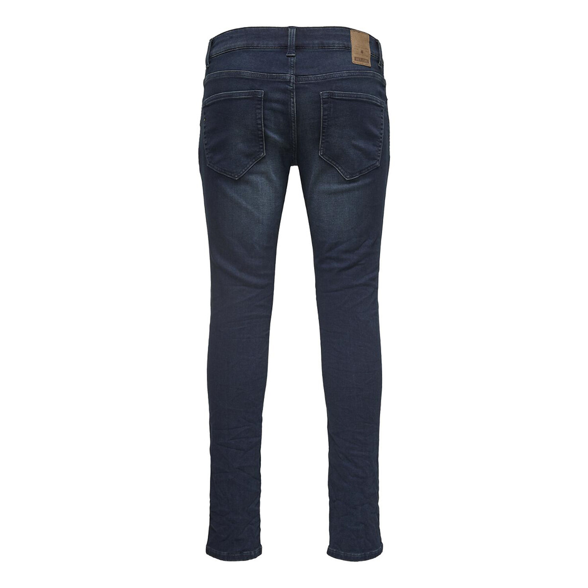 Jean slim en maille denim superstretch Loom bleu foncé, ONLY & SONS