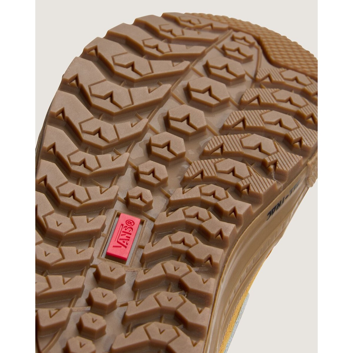 Scarpe da ginnastica alte in pelle SK8-HI Waterproof cammello, VANS