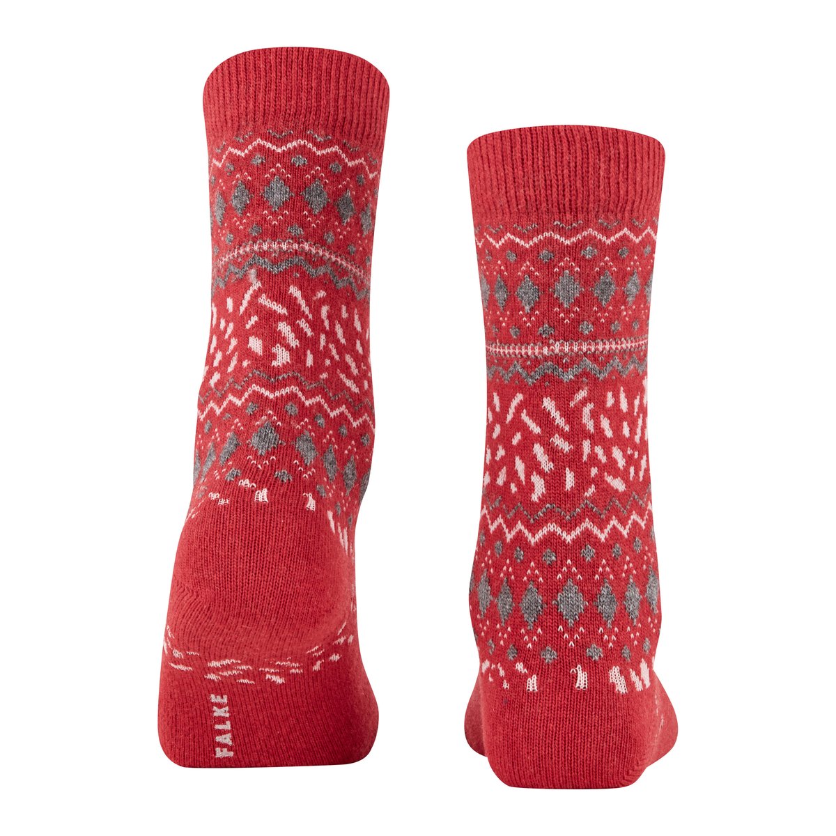 Chaussettes Cosy Wool Special Edition rouge, FALKE