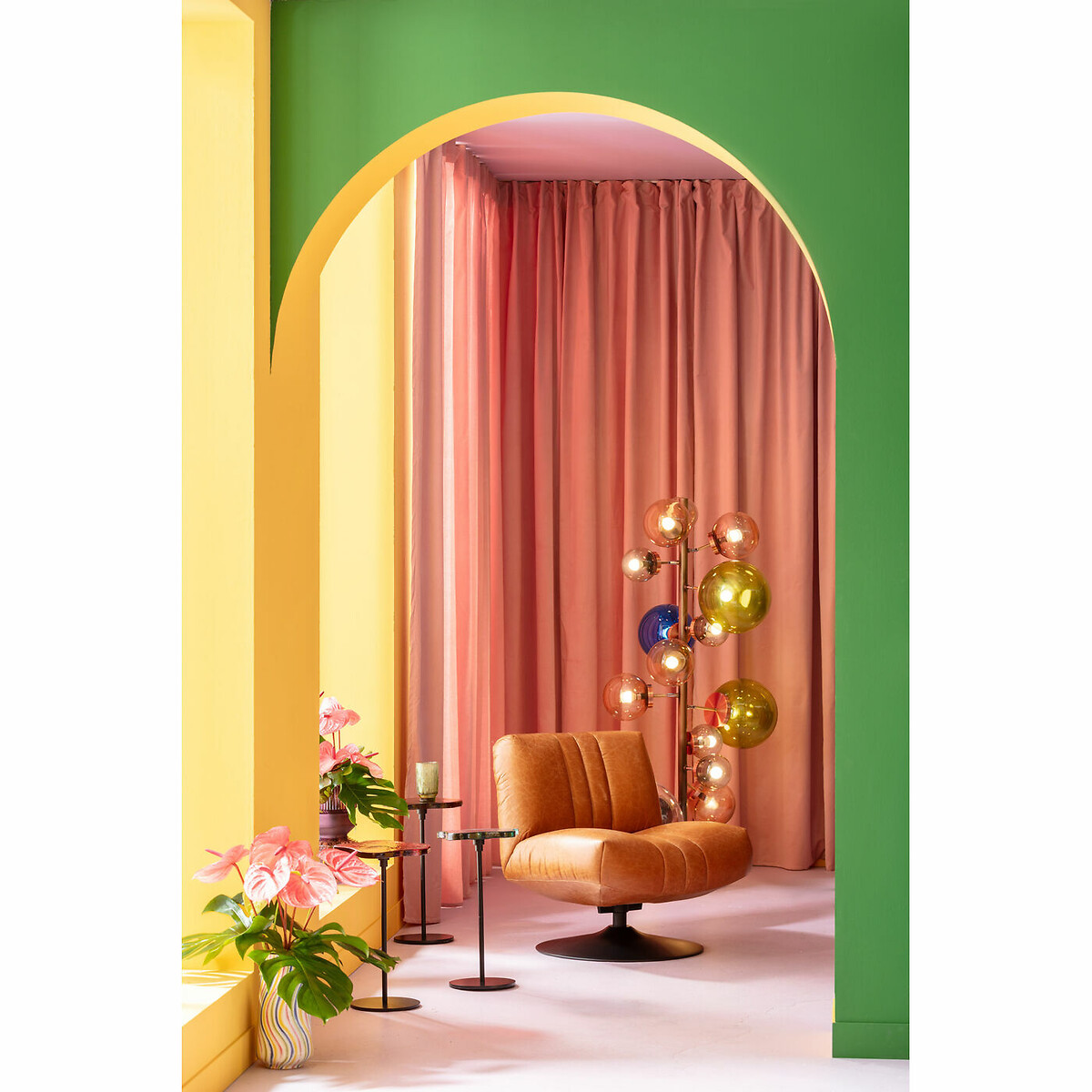 Lampada da terra Balloon colore 160cm color oro, KARE DESIGN