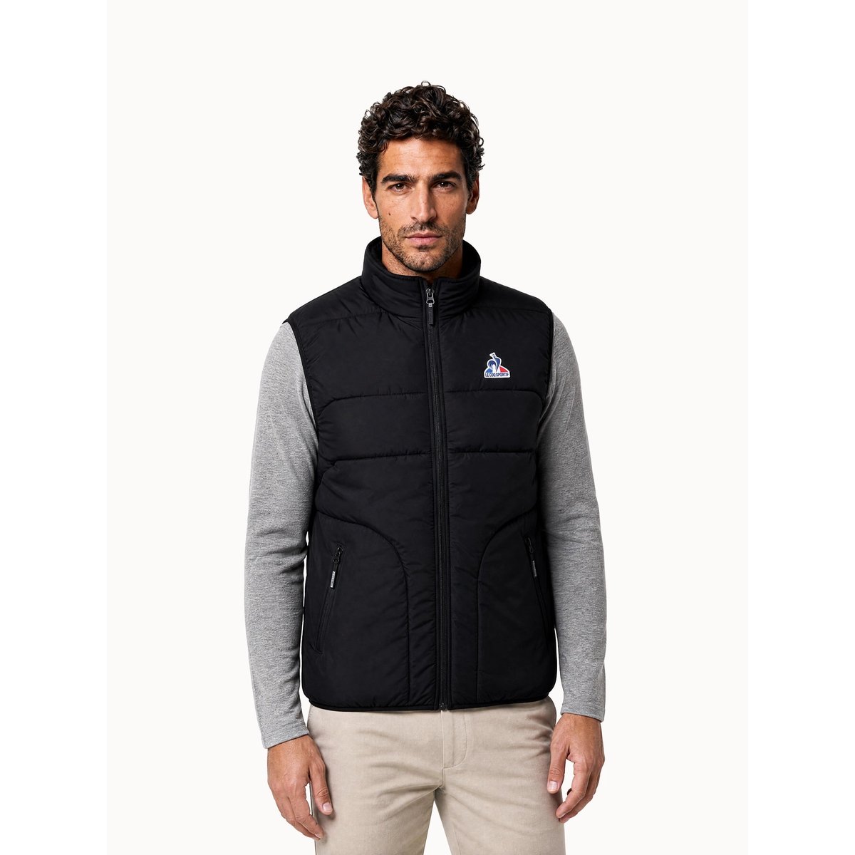 Doudoune sans manches déperlante Essentiel black, LE COQ SPORTIF
