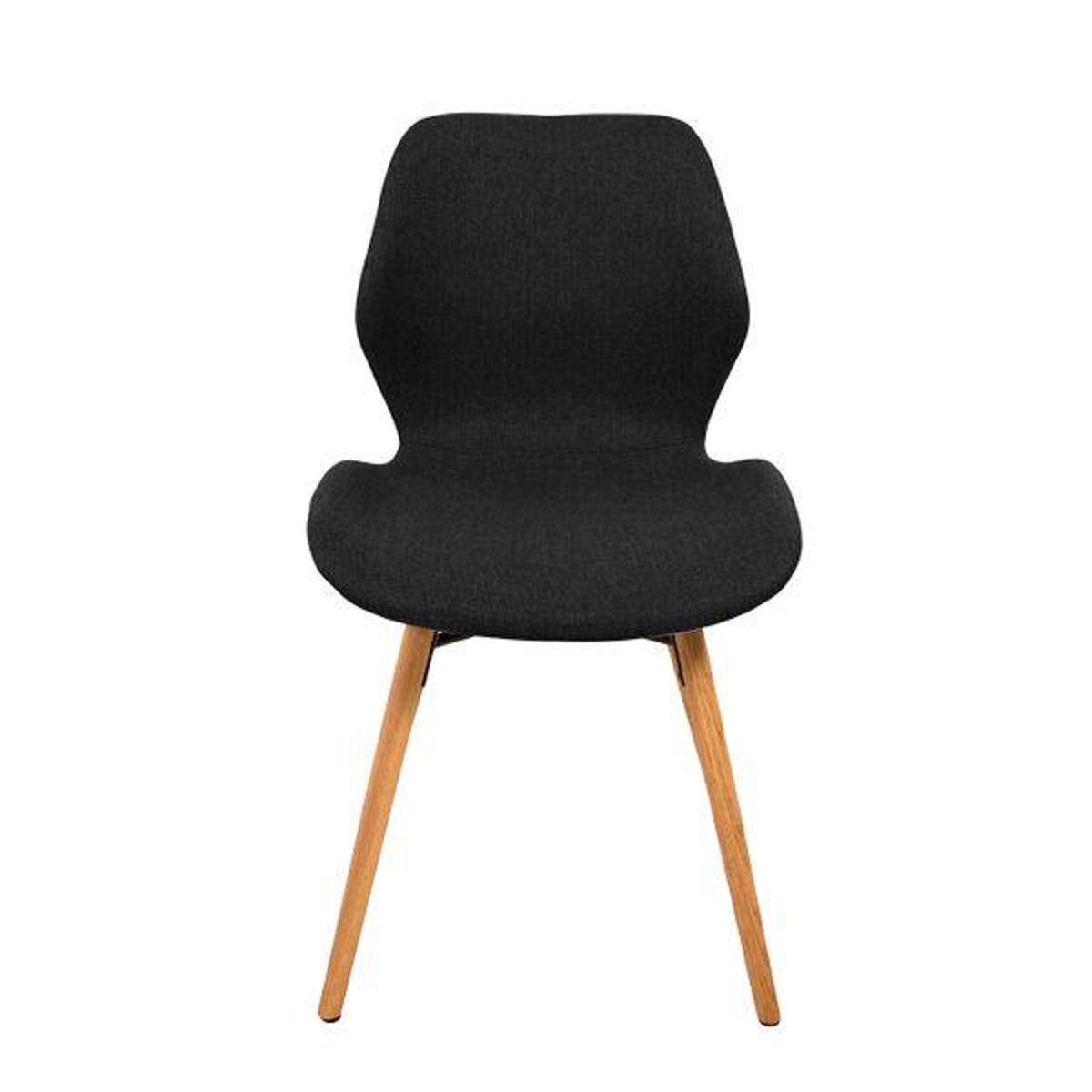 Chaise noire noir carbone, ZAGO