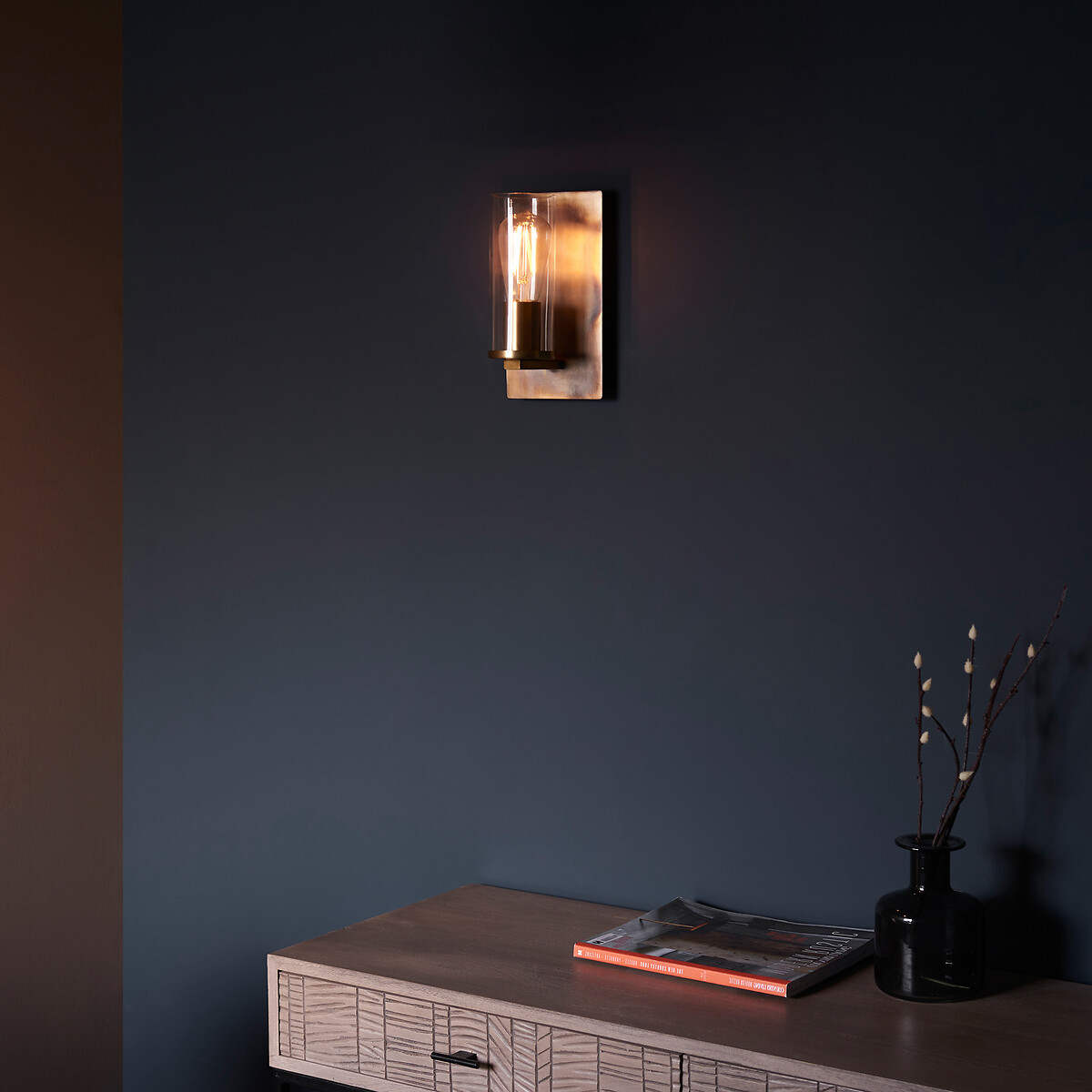 Alya Aged Metal Wall Light light bronze, ÉDITÉ