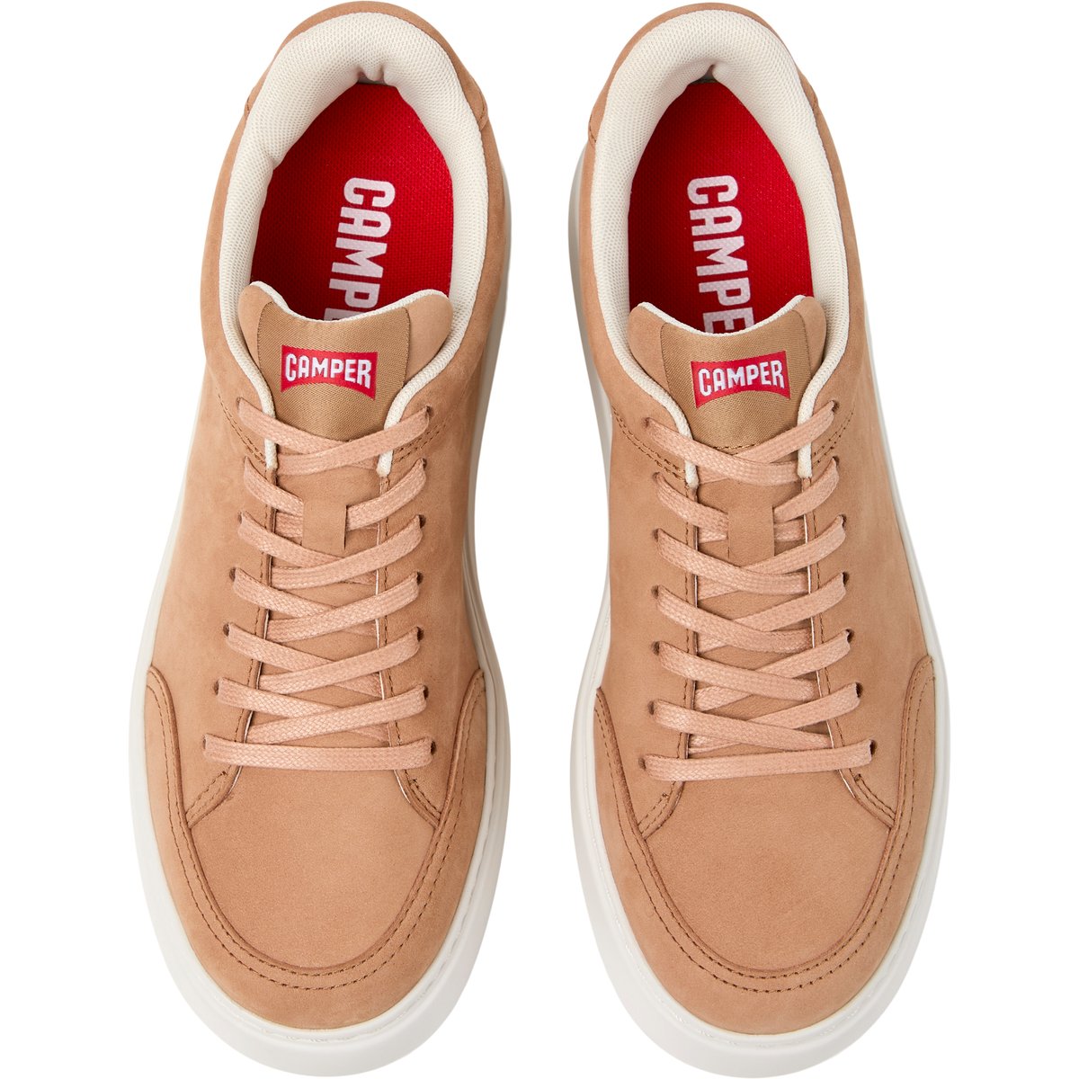 Baskets Runner K21 Cuir nude, CAMPER