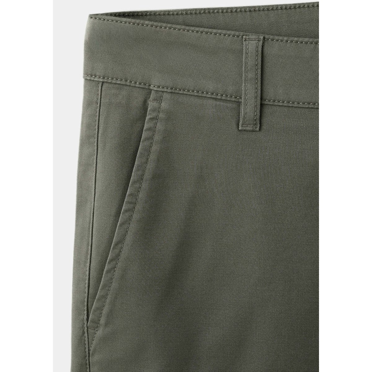 Bermuda coton kaki, MANGO TEEN