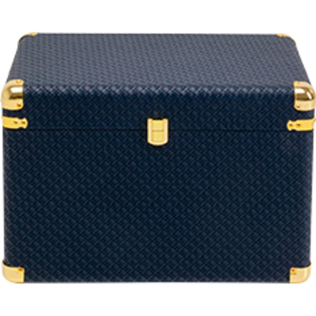 Coffre en simili, BLUE HOUR bleu, KARE DESIGN