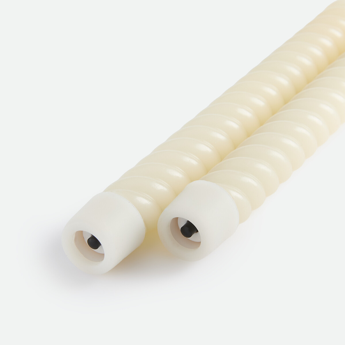 Lot de 2 bougies LED torsadées en cire, hauteur 24,5 cm, CASPAR ecru, LA REDOUTE INTERIEURS