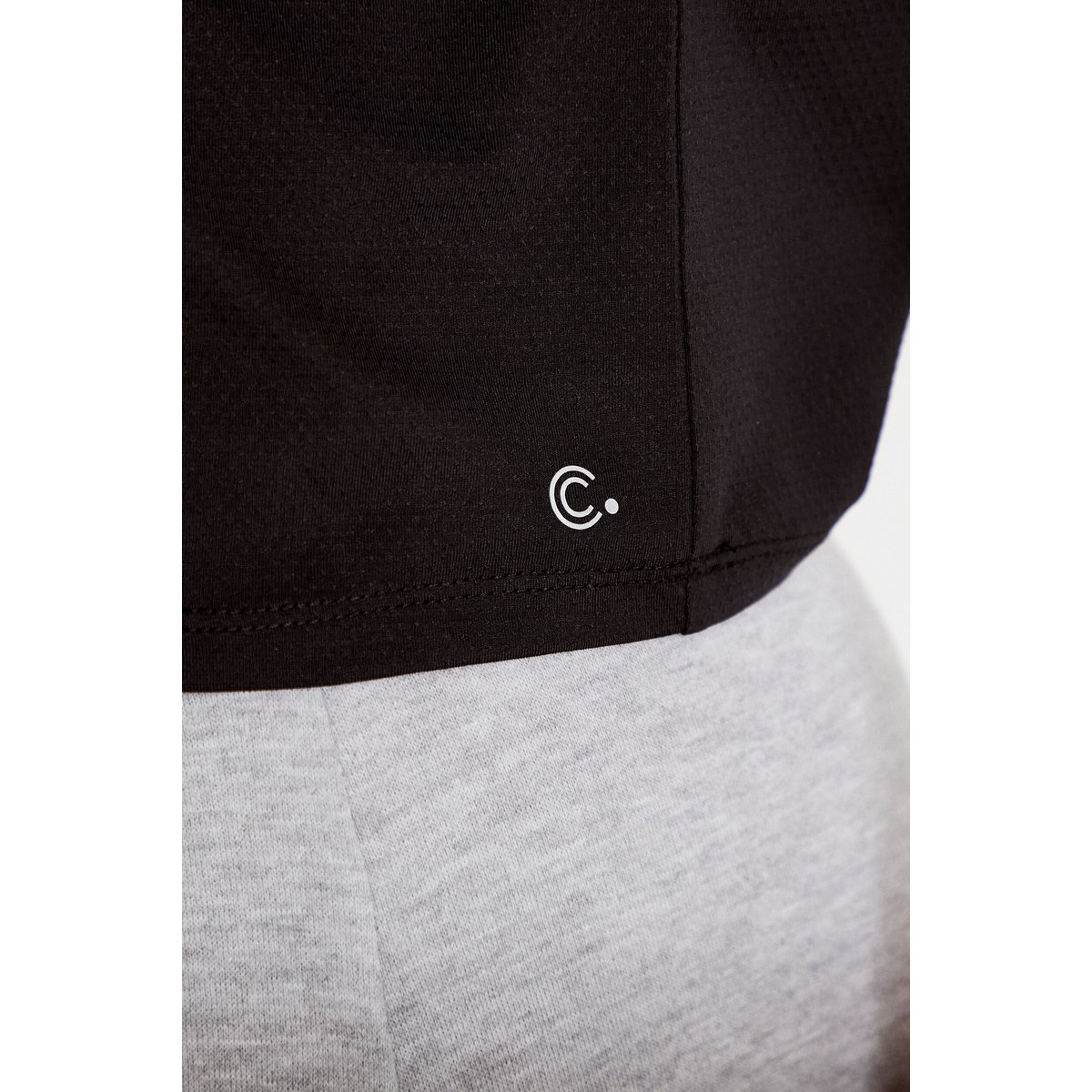 T-shirt manches courtes activewear noir, CACHE CACHE