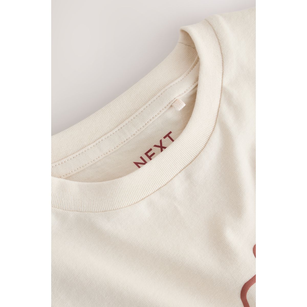 Surchemise velours à capuche et t-shirt, 2 p rouge rouille, NEXT