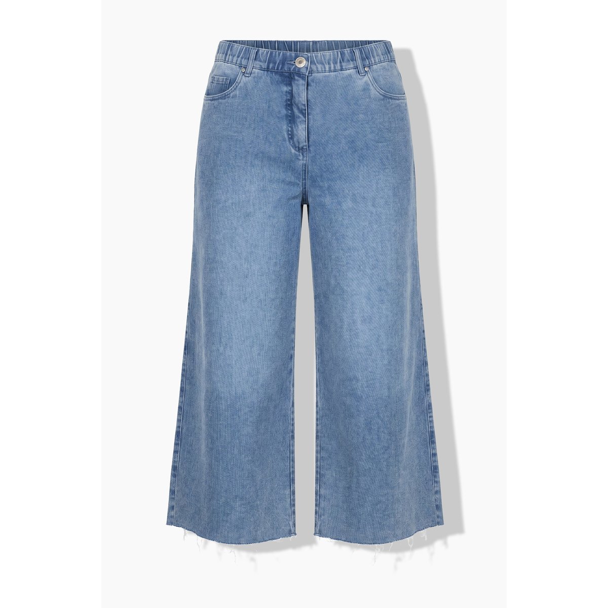 Culotte en jean, jambes larges bleu jean, STUDIO UNTOLD