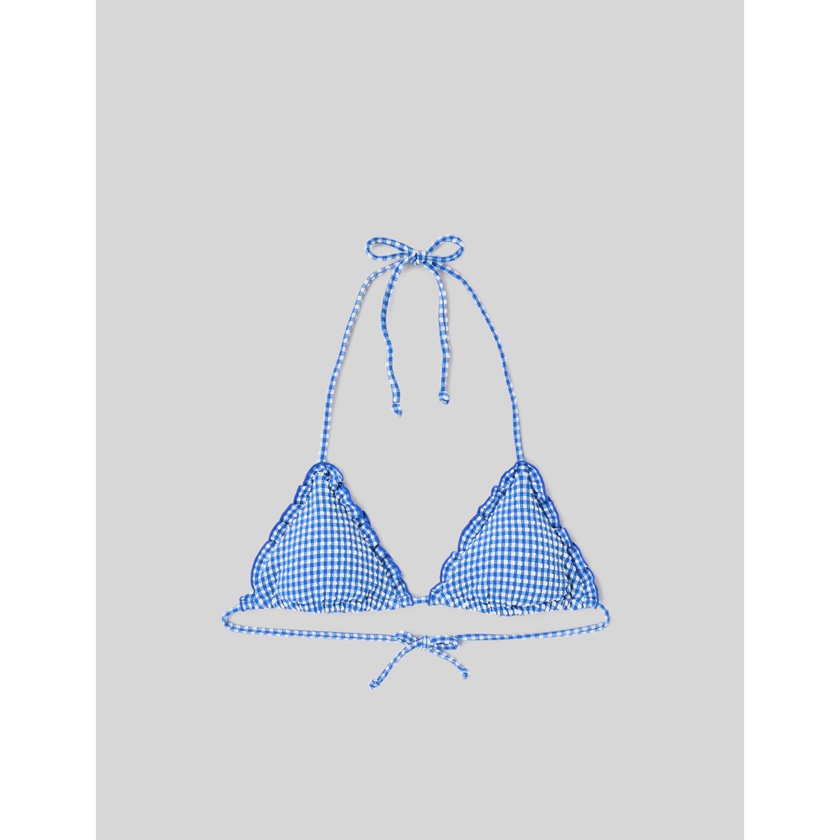 Haut de maillot de bain bleu foncé, BZB