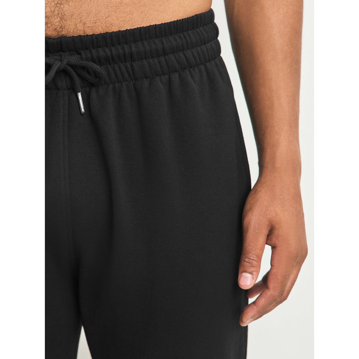 Jogging brossé sur l’envers, lot de 2 noir/bleu marine, NEXT