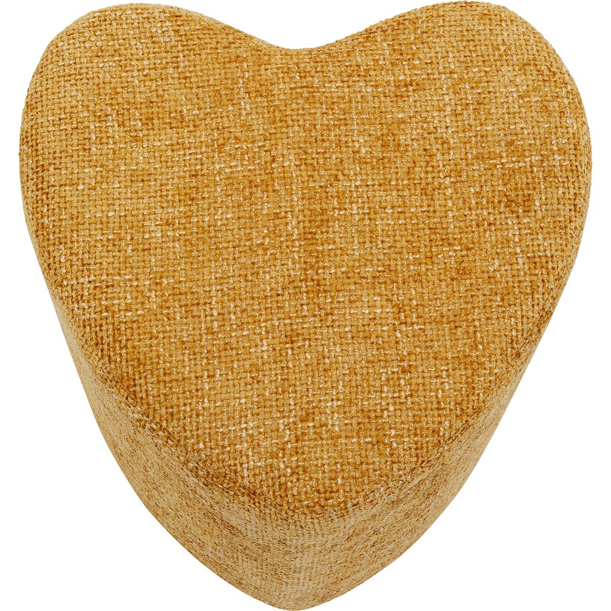 Tabouret en forme de coeur, LOVELY jaune, KARE DESIGN