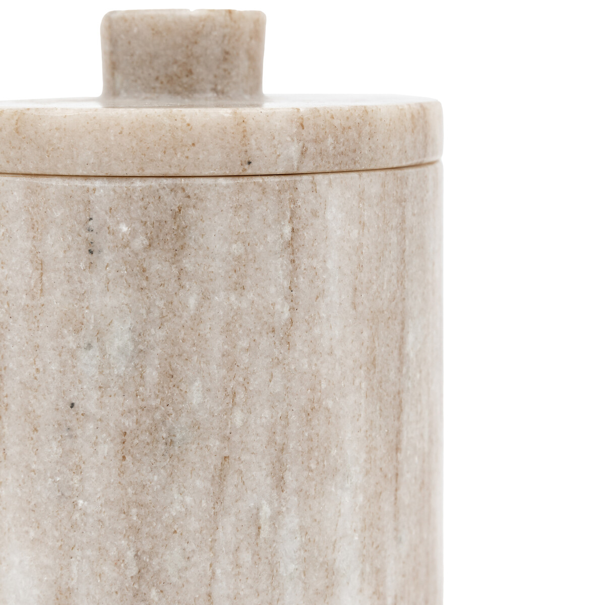 13cm Tarragona Marble Storage Jar brown , ÉDITÉ