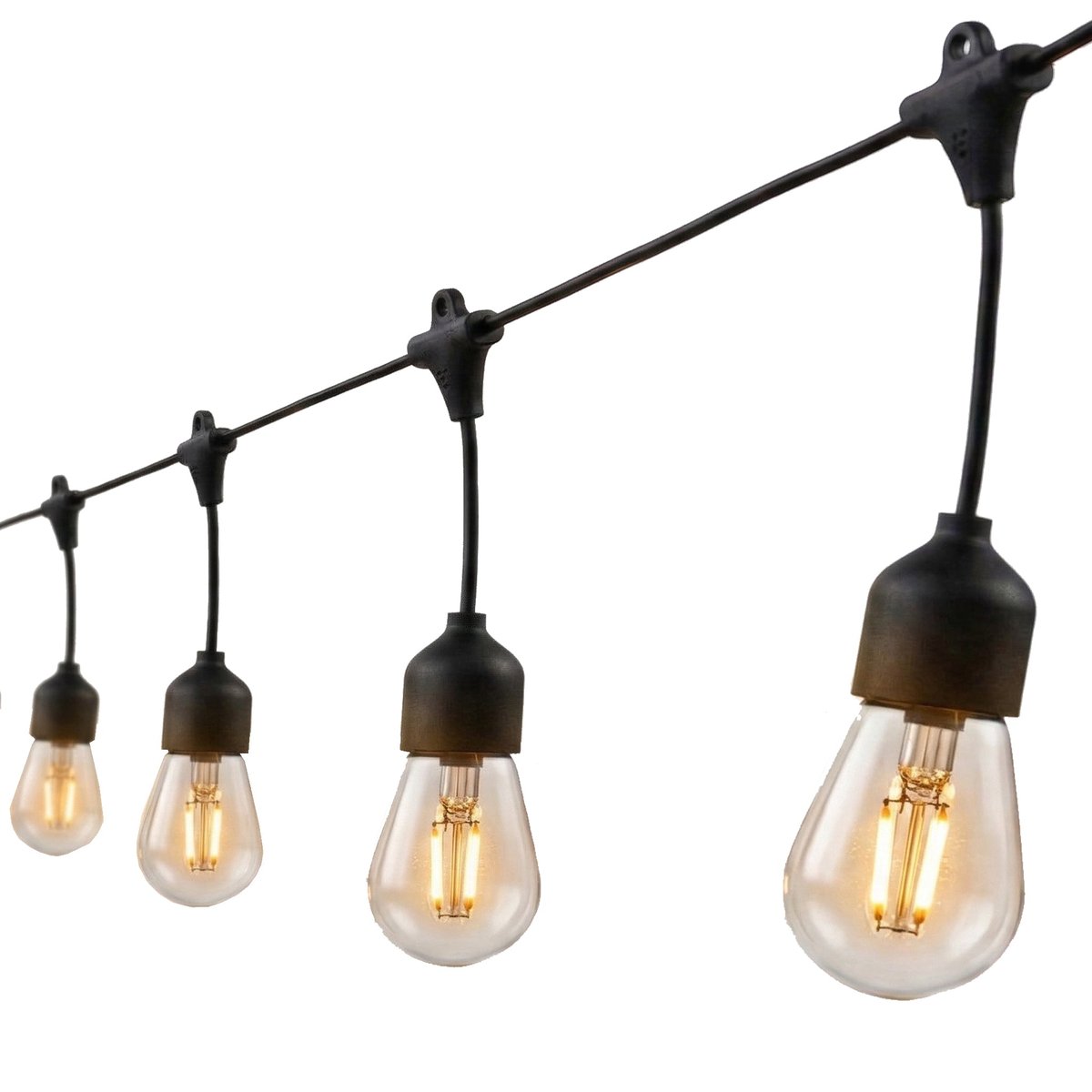 Guirlande solaire Hybride MAFY SOLAR noir, LUMISKY