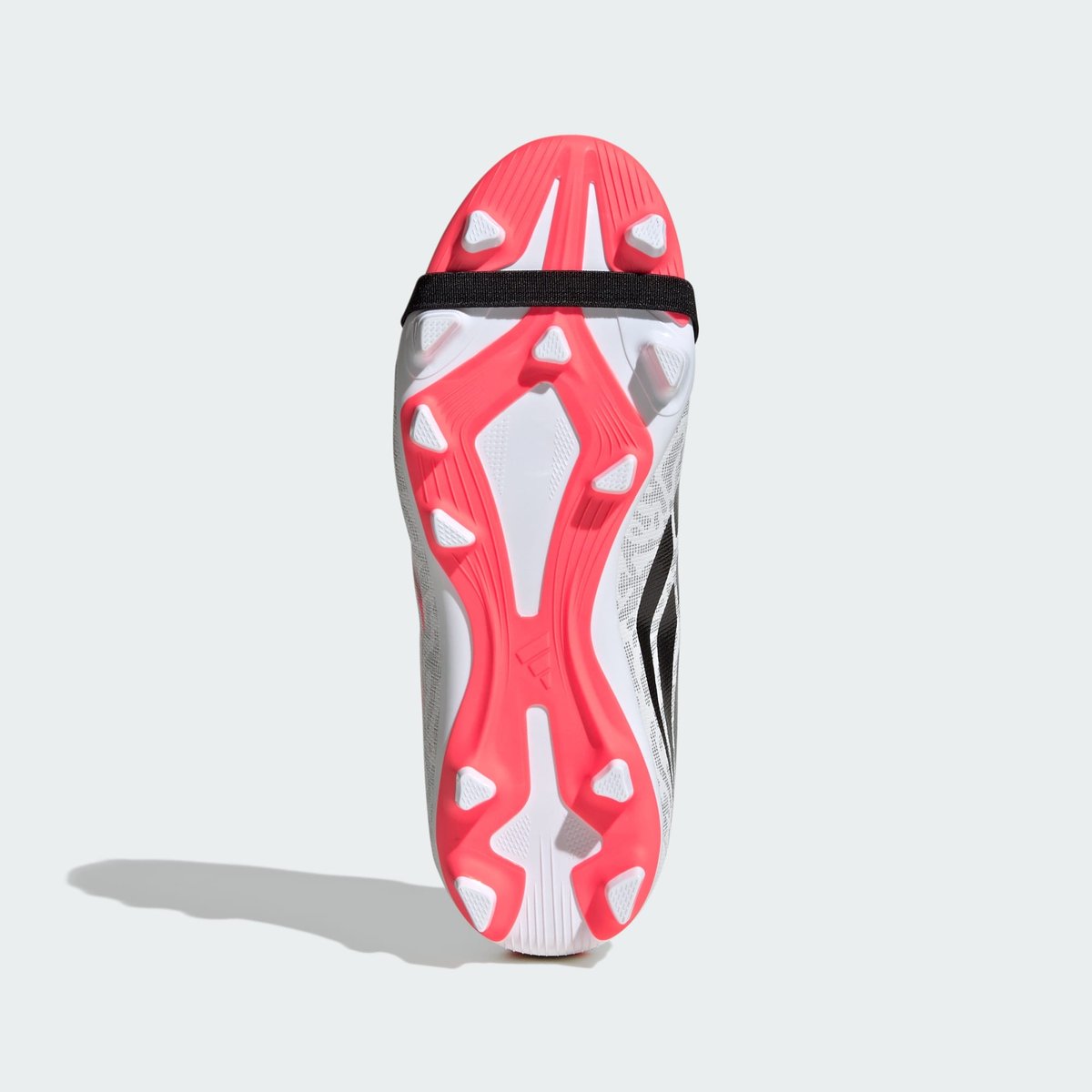 Chaussure De Football Languette Rabattue Predator Club Terrain Souple/Multi-Surfaces Enfants cloud white / solar turbo / core black, adidas Performance