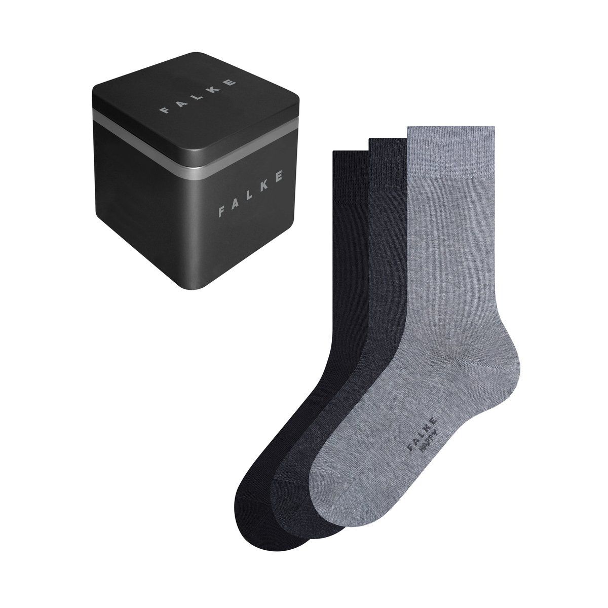 Chaussettes Happy Box 3-Pack variations de couleur, FALKE
