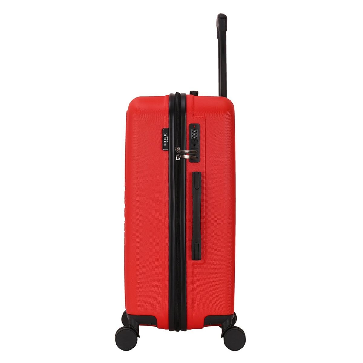 Valise Grande taille 4 roues 75cm ABS - CITYVIBE - DEELUXE bordeaux, DEELUXE