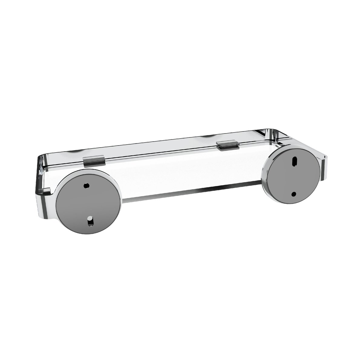 Etagère de salle de bains en acier, ESSENTIAL chrome, SENSEA