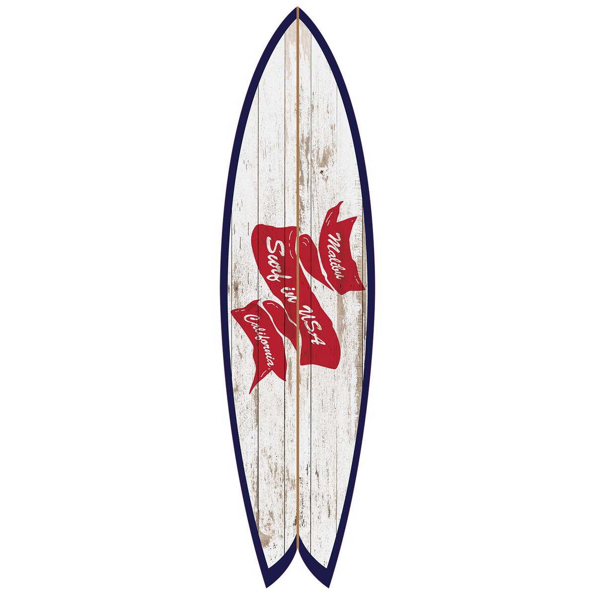 Planche de surf décorative malibu tableau alu dibond, HEXOA