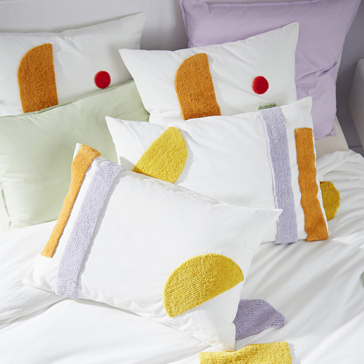 Housse de couette coton, Alvros ecru, LA REDOUTE INTERIEURS