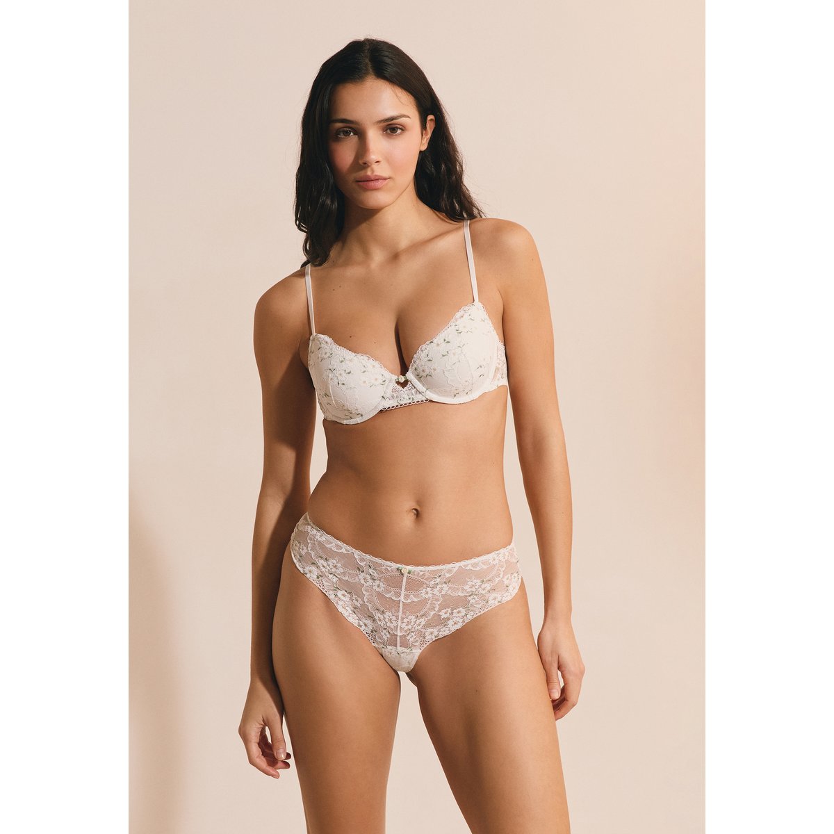 Soutien-gorge N.4 - Le coques fines BOUQUET multicolore, ETAM