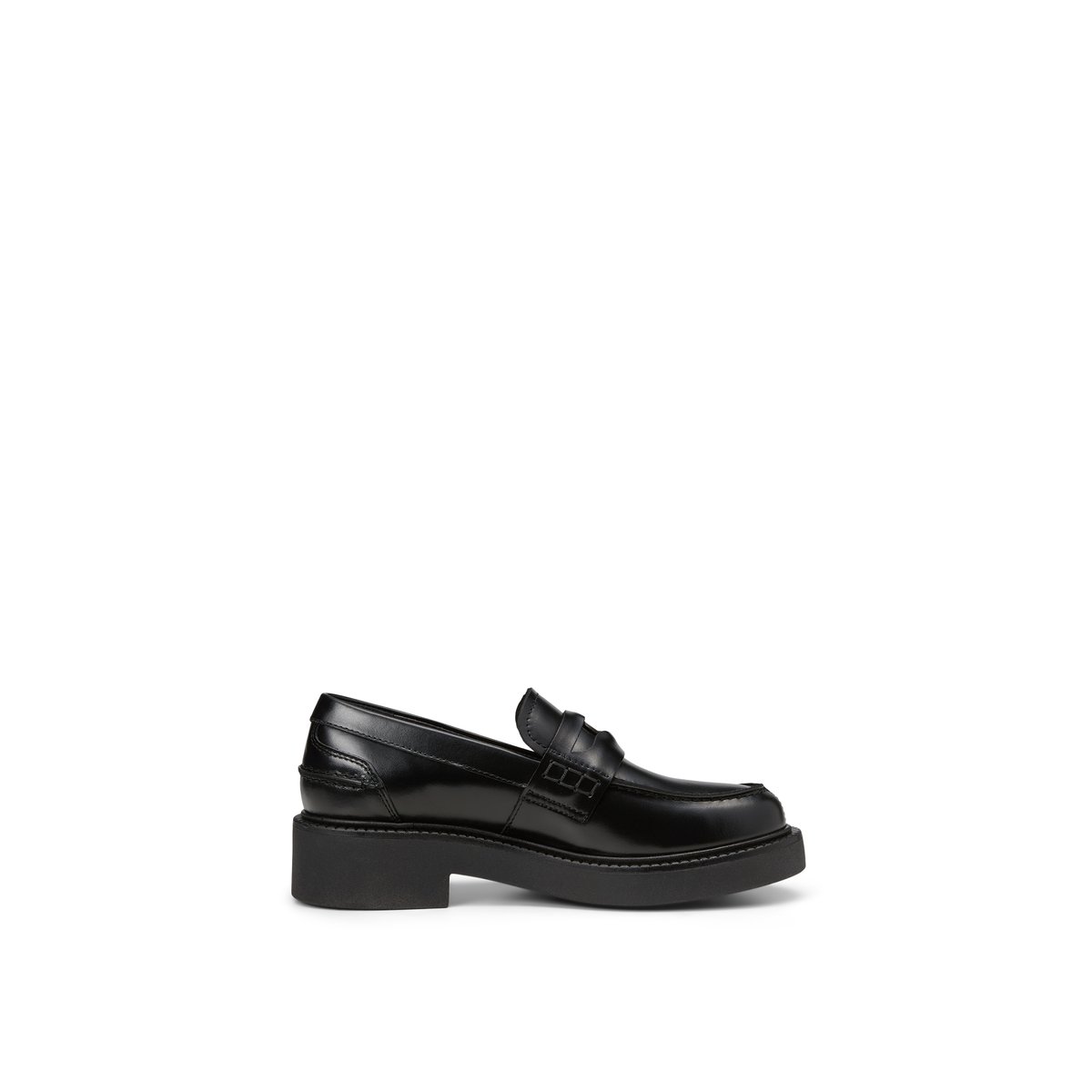 Penny-Loafer avec pièce de monnaie logo noir, MARC O'POLO