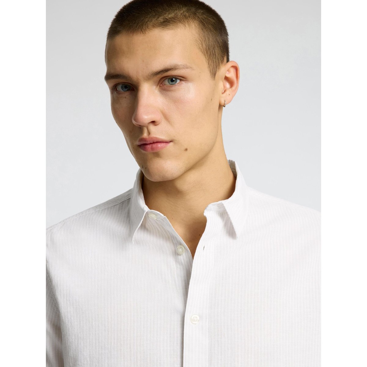 Chemise À Manches Courtes pure cashmere 1, SELECTED