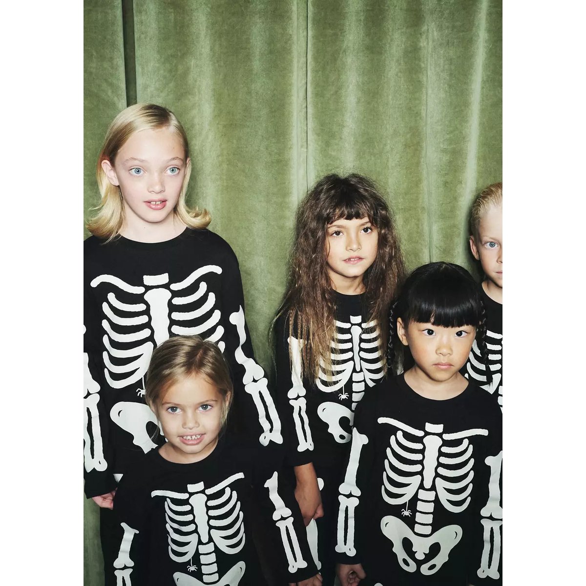 Pyjama squelette phosphorescent noir, MANGO KIDS