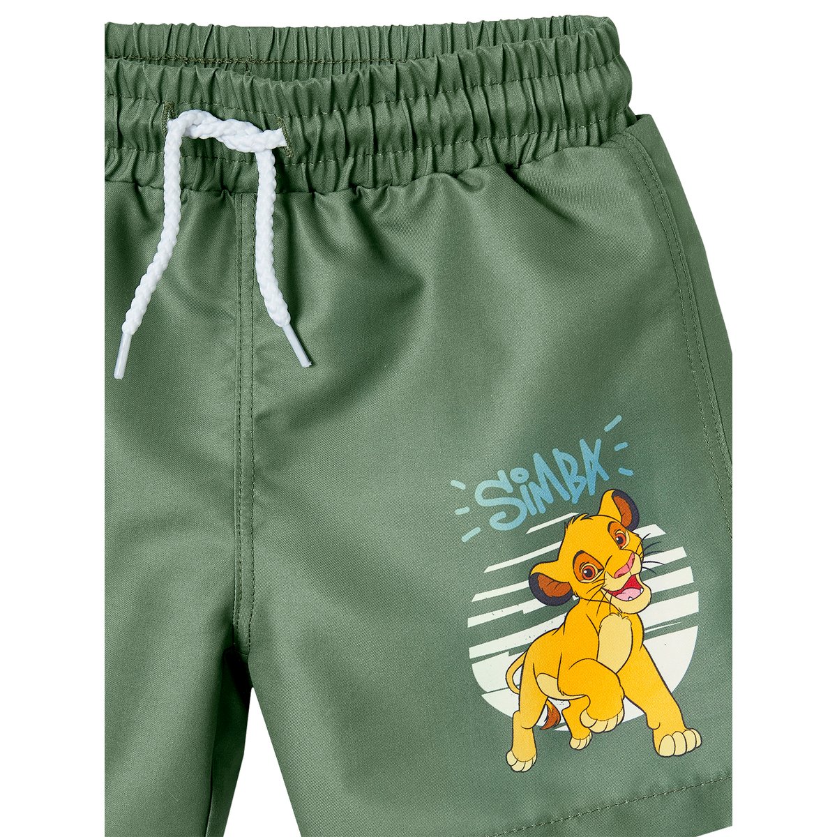 Short de bain Simba Disney® Roi Lion lichen, VERTBAUDET