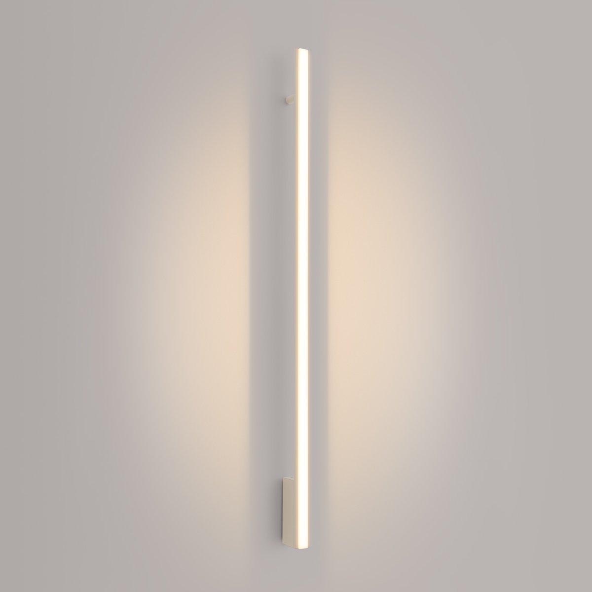 Applique murale Aluminium Beige LED 1 Lagom beige, EDEN