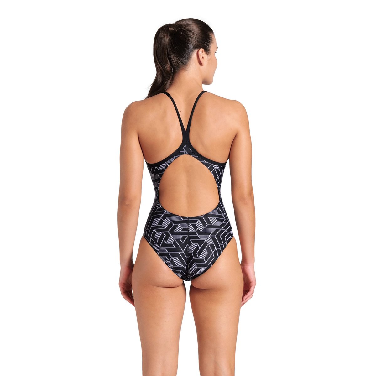 Maillot de bain arena Performance Escape Lightdrop Back pour femmes black-team black, ARENA