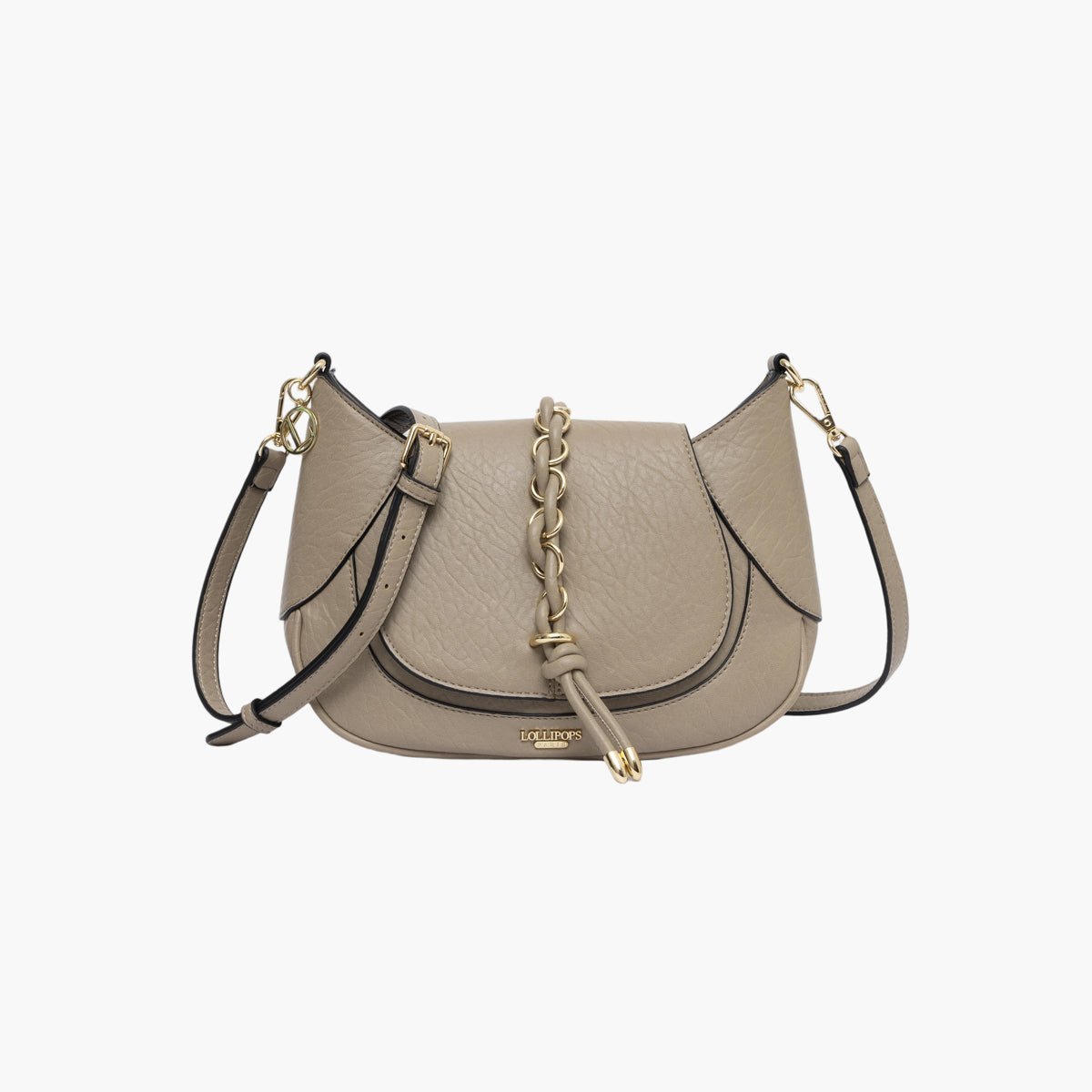 Sac porté épaule  Traicy beige,doré, LOLLIPOPS