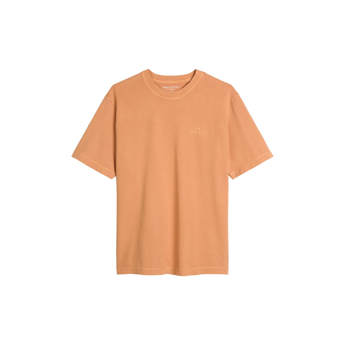 T-shirt relaxed avec imprimé saisonnier au dos orange, MARC O'POLO